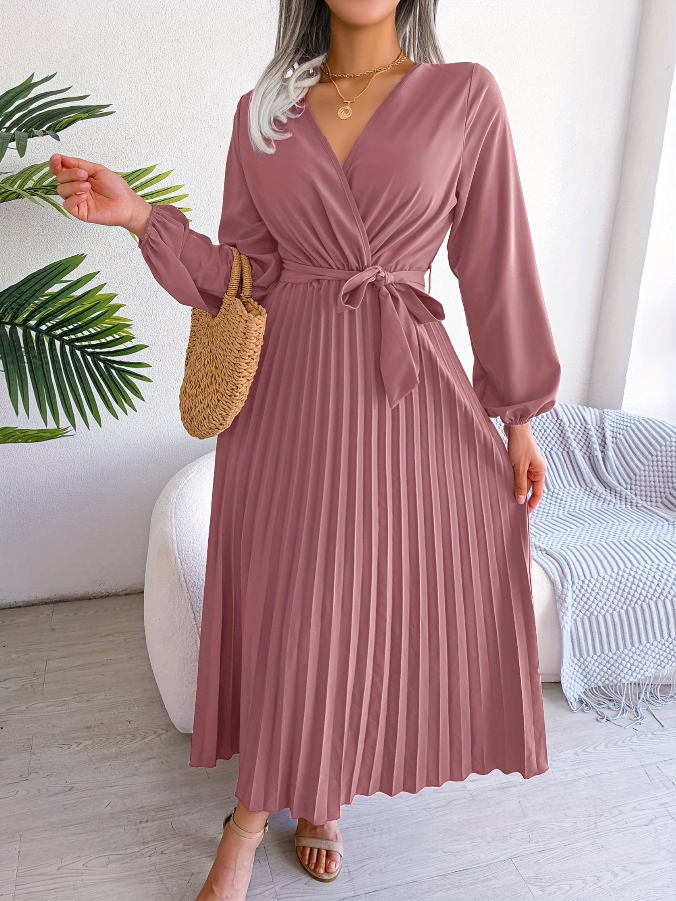 Camille -  Long sleeve dress