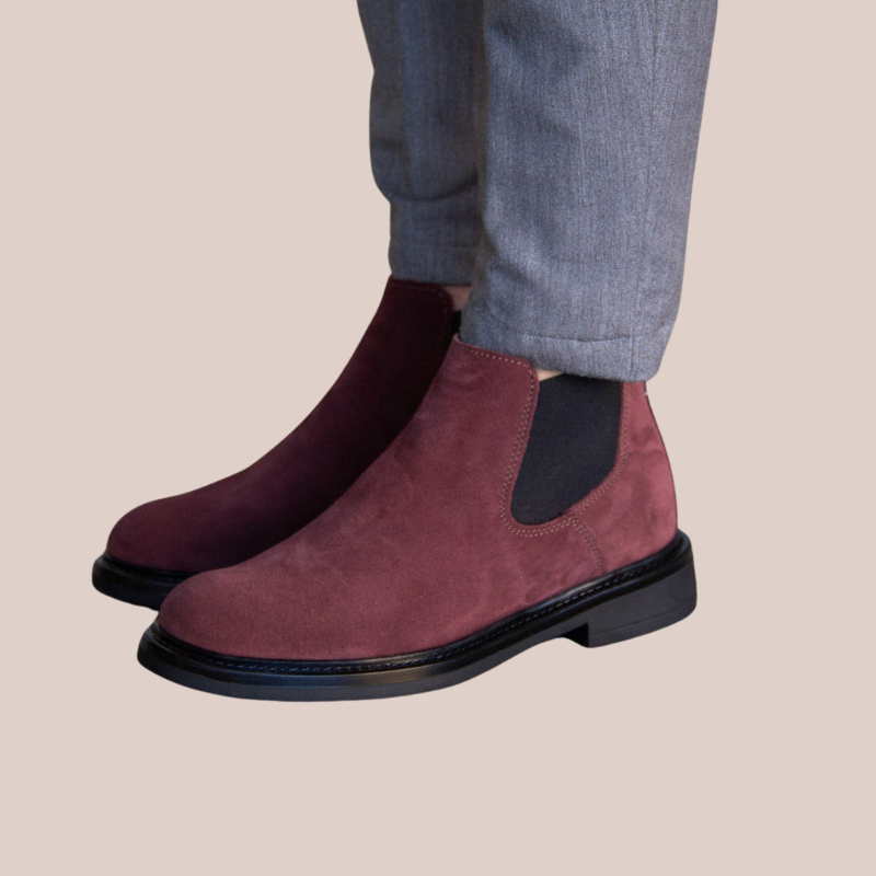 MARON - Classic Suede Chelsea Boots