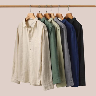 Liam - Relaxed Linen Shirt