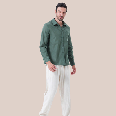 Liam - Relaxed Linen Shirt