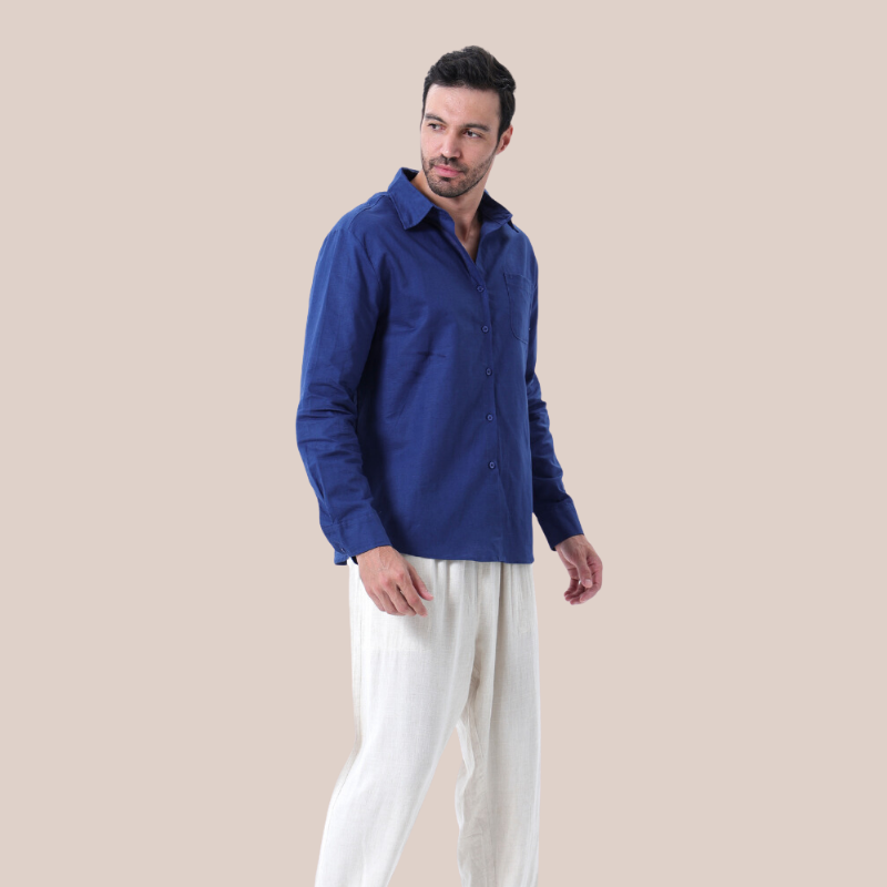 Liam - Relaxed Linen Shirt