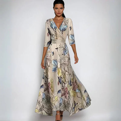 Emily - Elegant floral dress
