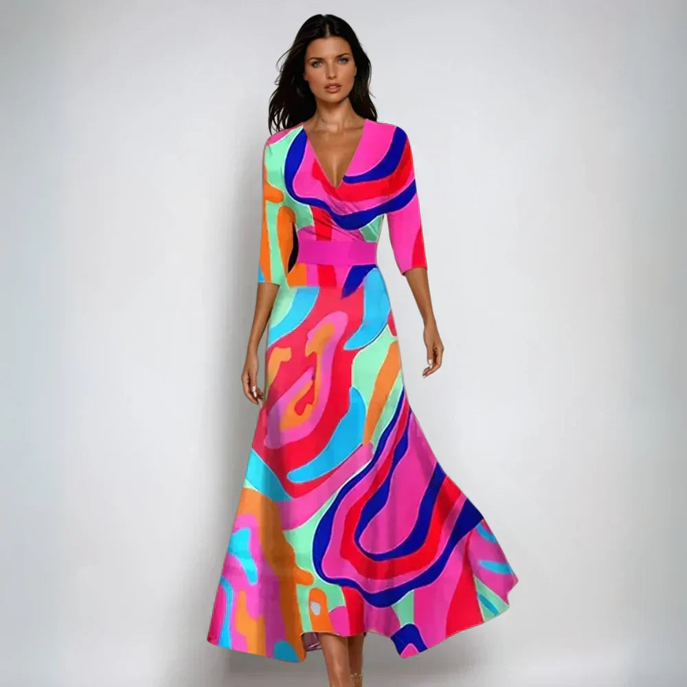Emily - Elegant floral dress