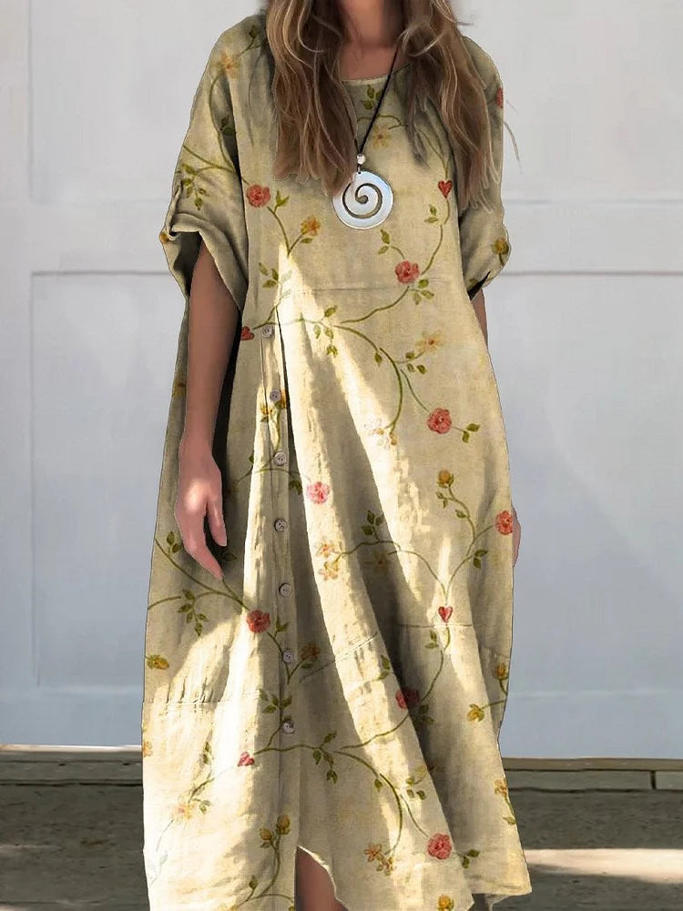 Vera™ Linen and Cotton Robe