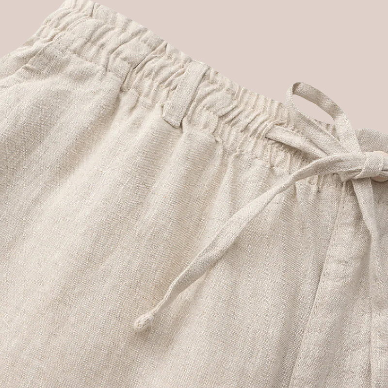 Austin - Short Linen Trousers
