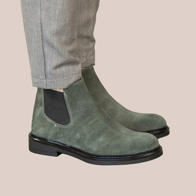 MARON - Classic Suede Chelsea Boots