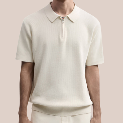 Emile - Zip-Up Polo Tee