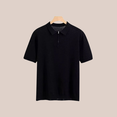 Emile - Zip-Up Polo Tee