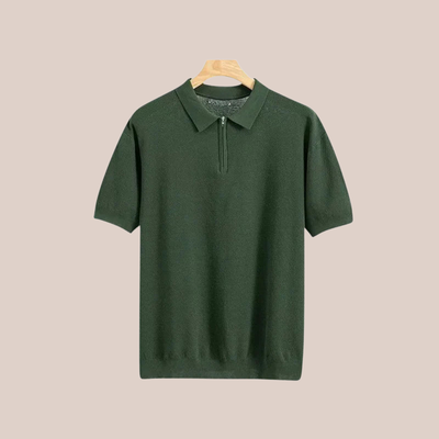 Emile - Zip-Up Polo Tee