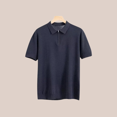 Emile - Zip-Up Polo Tee