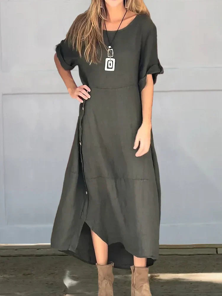 Vera™ Linen and Cotton Robe