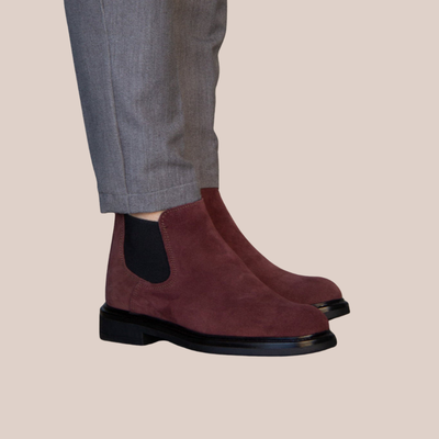 MARON - Classic Suede Chelsea Boots