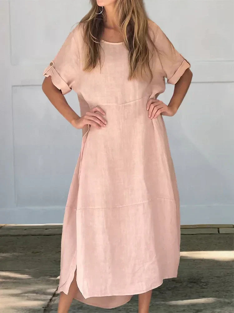 Vera™ Linen and Cotton Robe