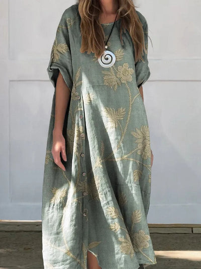Vera™ Linen and Cotton Robe