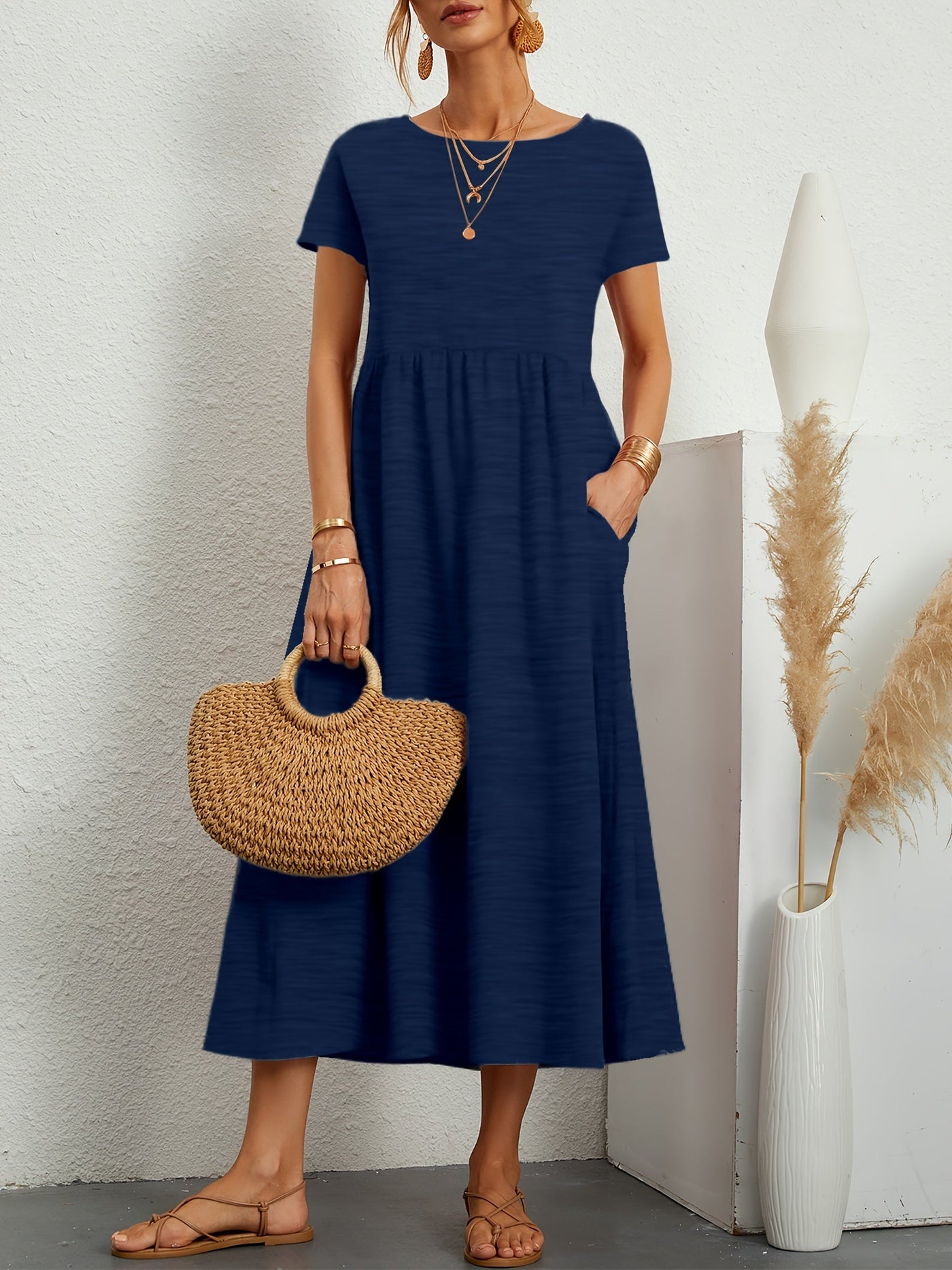 Charlotte – Long fluid dress