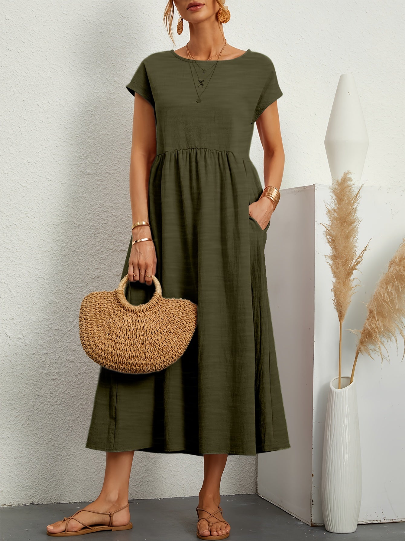Charlotte – Long fluid dress