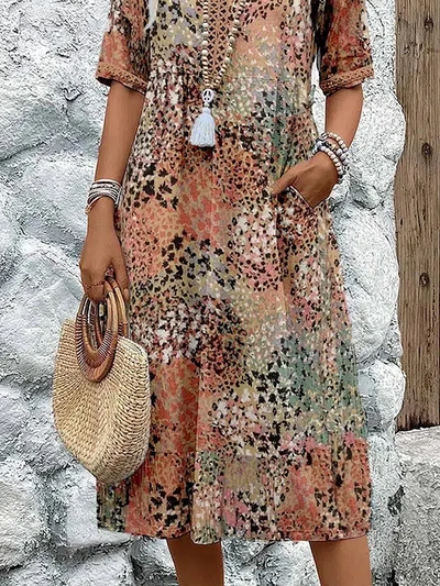 Coraline - Elegant midi dress