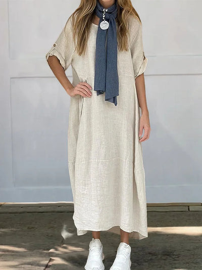 Vera™ Linen and Cotton Robe