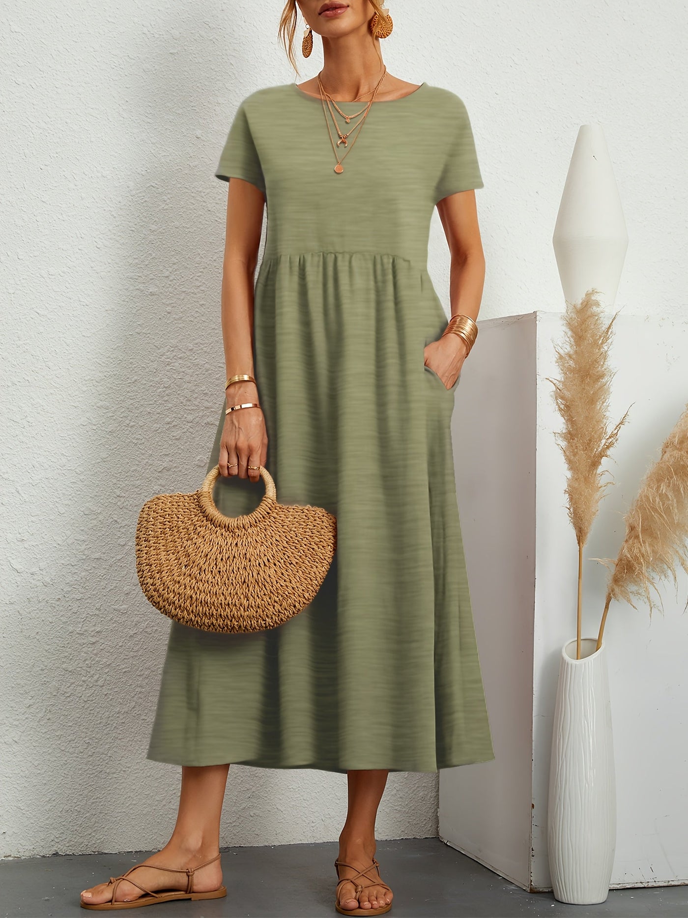 Charlotte – Long fluid dress